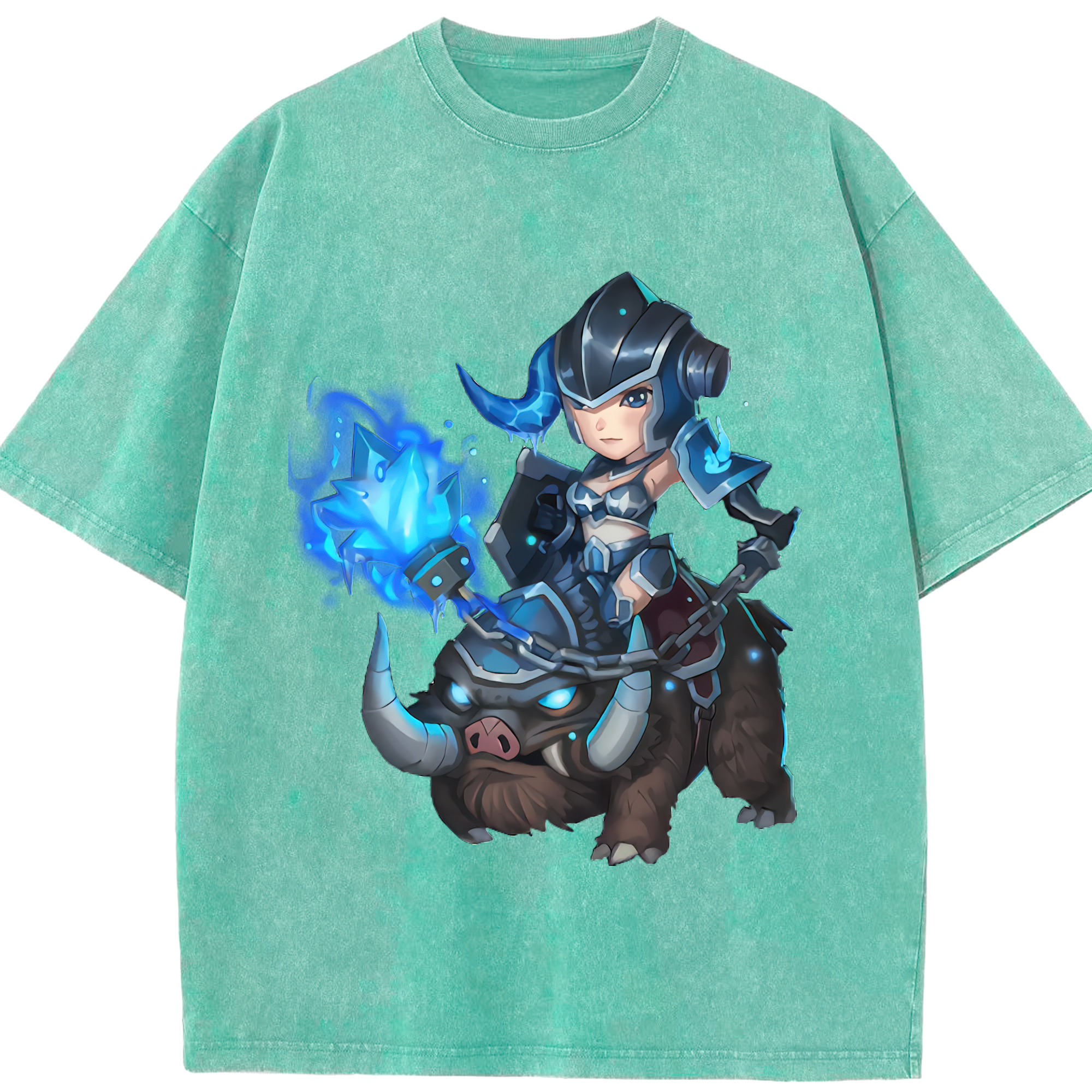 リーグ・オブ・レジェンド League of Legends LOL 綿100% ヴィンテージ風 半袖Tシャツ（フロントプリント）